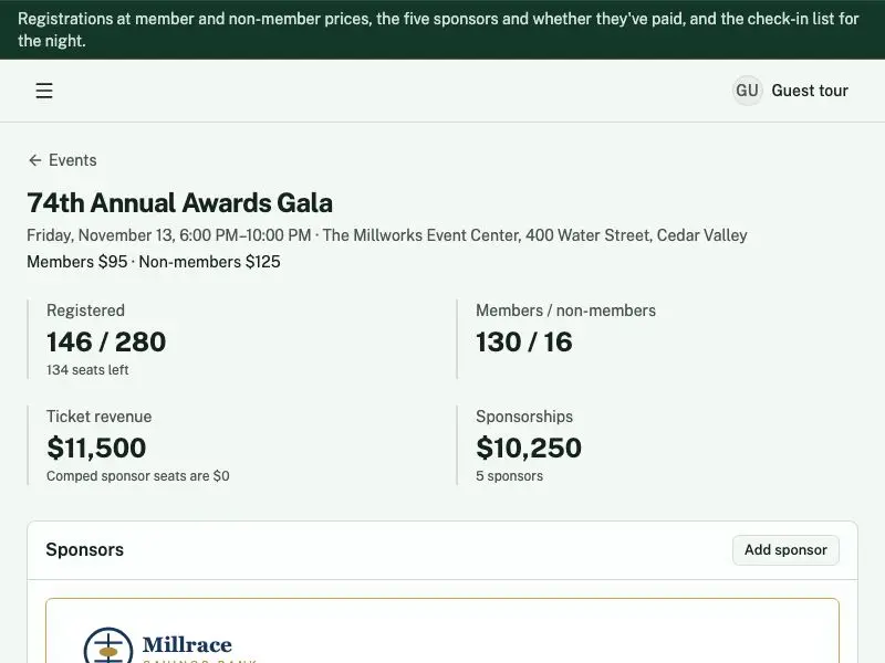 Annual Gala — Cedar Valley Chamber of Commerce